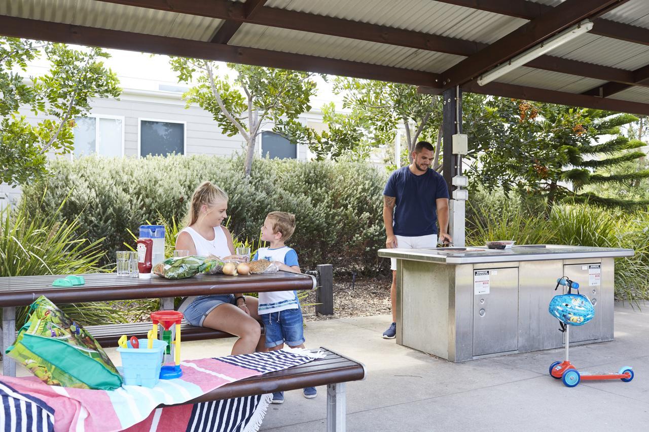 Nrma Stockton Beach Holiday Park Hotel Exterior photo